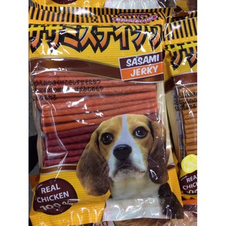 Stick ขบเคี้ยว Sasami Jerky เหมาะสำหรับสุนัข รส ตับ เนื้อ ไก่ นม รสรวม ขนาด 500 ก.