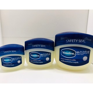 Vaseline 100% Pure Repairing Jelly วาสลีน 100% เพียว รีแพร์ริ่ง เจลลี่ มี 3 ขนาด