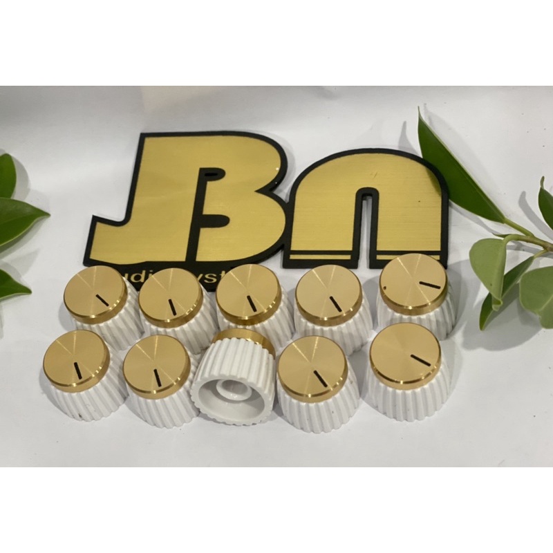 วอลลุ่มขาวทอง 19 มิล สำหรับงานลำโพงDiy