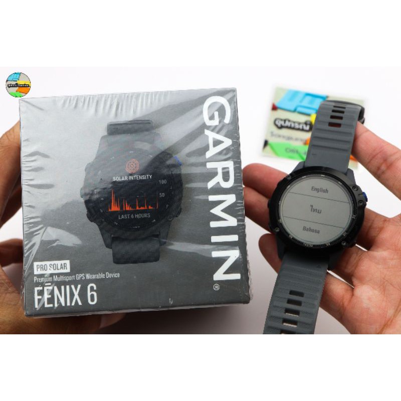 Garmin Fenix 6 Pro Solar มือสอง ประกัน 1 ปี