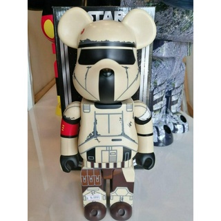 Bearbrick x Star Wars Shoretrooper 400%โมเดล แบบริค ของแท้ แน่นอน