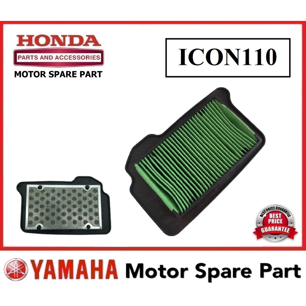 HONDA ICON AIR CLEANER 0 FILTER PENAPIS UDARA KOTAK ANGIN ICON110 ICON-110/110 HONDA