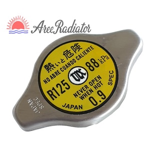 ฝาหม้อน้ำ ฝาปิดหม้อน้ำ Radiator Cap หม้อน้ำฝาพลาสติก แรงดัน 0.9 บาร์ รุ่นมีจุกเล็ก