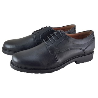 FREEWOOD BUSINESS SHOES รองเท้าคัชชูผูกเชือก รุ่น 46-535 สีดำ (BLACK)