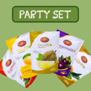 Starry Party Set (Freeze-dried Fruits 50g จำนวน 5 ซอง คละรสชาติ) (Fruit Snack)