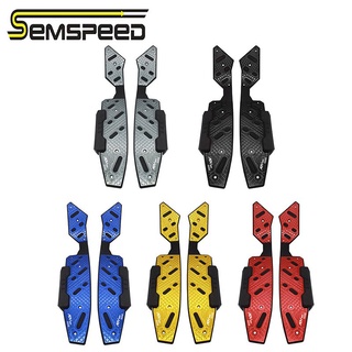 แผ่นรองพักเท้า แบบมิเนียมชุบแข็ง มีกันชน รุ่น ADV-150 Semspeed S69