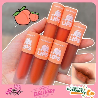 Kiss beauty Lip Gloss set เซตลิปมินิ มีมาให้ถึง 6 สีในเซตเดียว ตะมุตะมิมาก