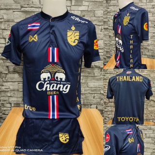 ชุดกีฬา ช้างไทย ลายธง พิมพ์ลาย เสื้อพร้อมกางเกง