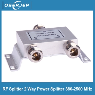 RF Splitter 2 Way Power Splitter 380-2500 MHz Signal Booster Divider N Female