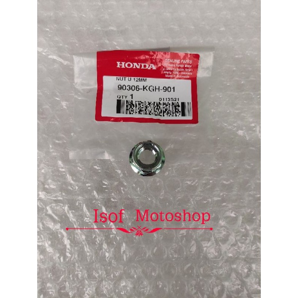 90306KGH901- Nut U 12MM - นัท 12mm