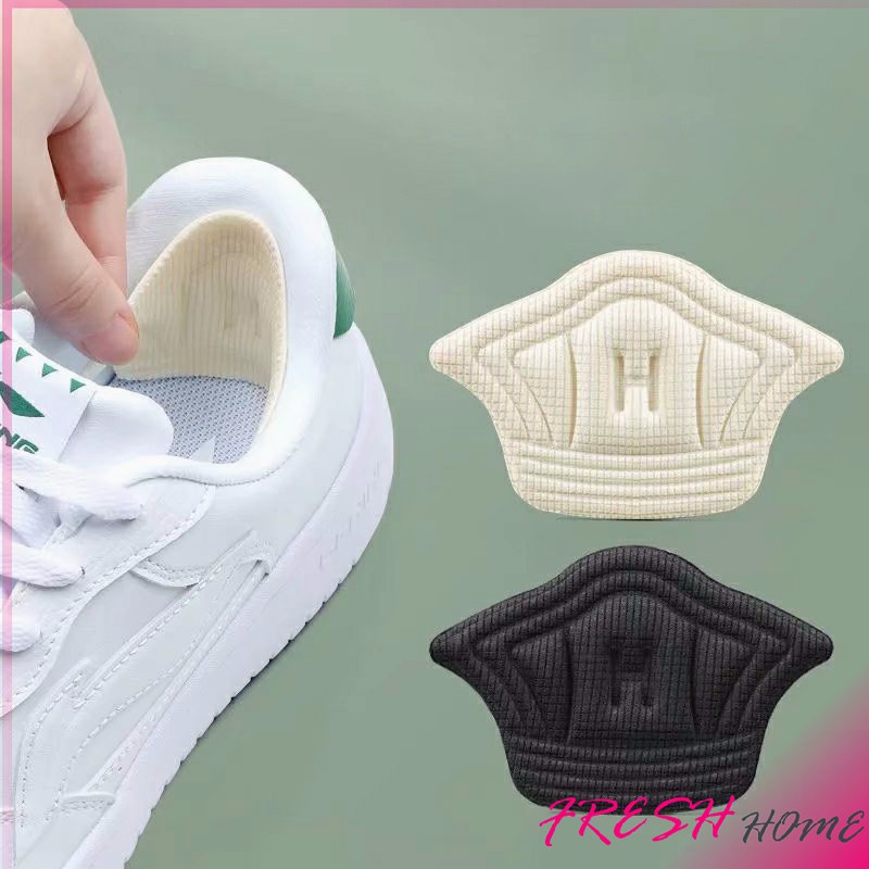 อุปกรณ์เสริมรองเท้าผ้าใบ กันรองเท้ากัด กันหลวม มีความหนา2ระดับ heel sticker