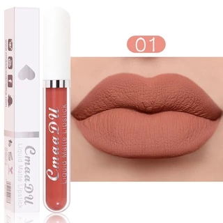 Cmaadu ลิปกลอส เนื้อแมตต์กํามะหยี่ กันน้ํา ให้ความชุ่มชื้น 18 สี