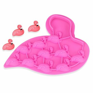 Flamingo Silicone Mold พิมพ์ซิลิโคน ทำขนม โมล์สบู่ ลายฟามิงโก้