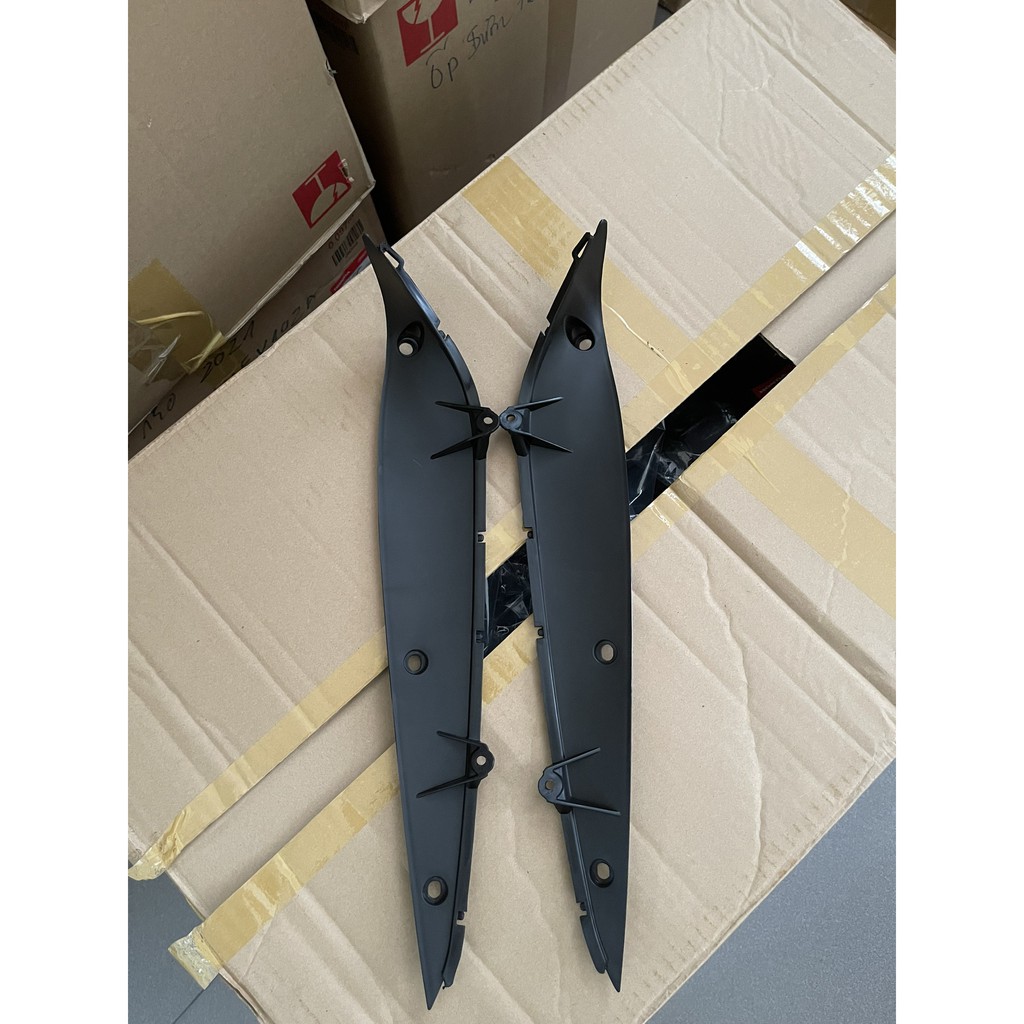 Fu 2 ช่องระบายอากาศในรถยนต์ พลาสติกด้านสีดํา 64445KPH900 64435KPH900