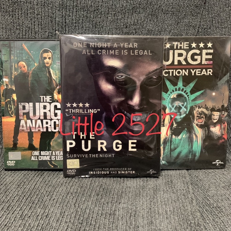 The Purge 1-3 / คืนอำมหิต ภาค 1-3 (DVD)