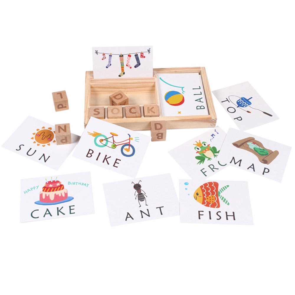 see and spell learning toy