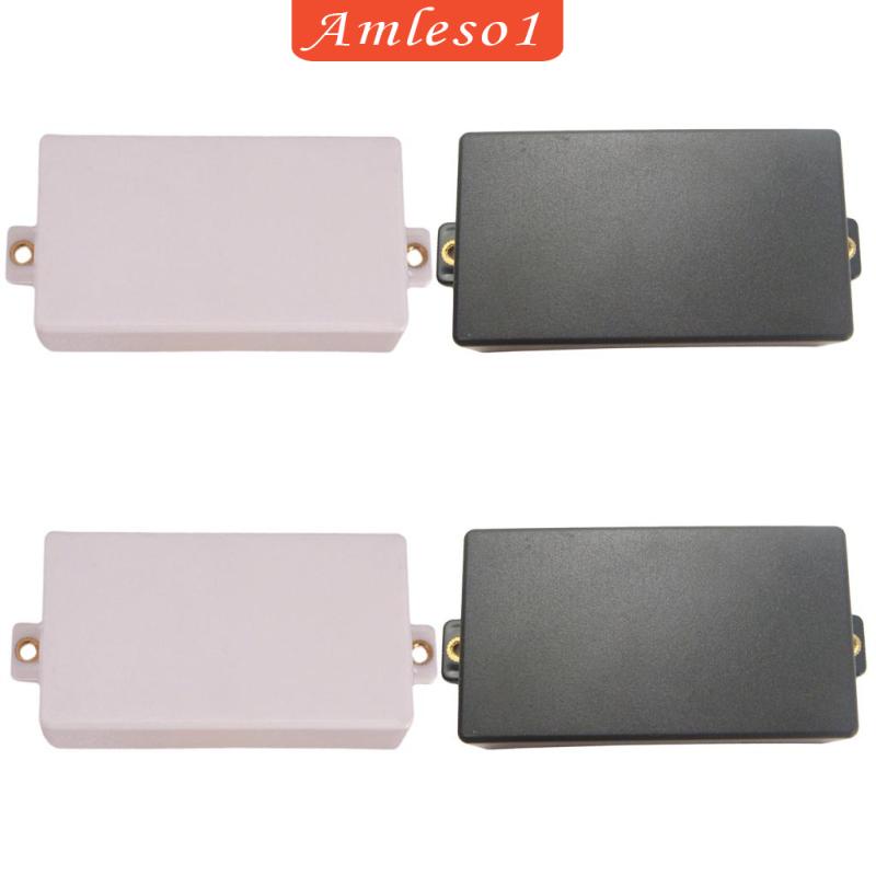 [amleso1] ฝาครอบปิ๊กอัพ ซีลสะพานสายกีตาร์ 2 ชิ้น