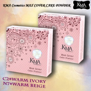 KMA Cosmetics MAX COVER CAKE POWDER #C2 Warm Ivory , #N7 Warm Beige 13.5g