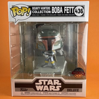 Damage BOX : Funko POP Boba Fett Metallic Diorama Deluxe 436 Bounty