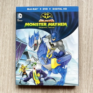 📀Blu-ray แผ่นบลูเรย์การ์ตูน แบทแมน Batman Unlimited: Monster Mayhem - DC Comics Original Movie(แผ่นแท้ มือ 2 จาก US)