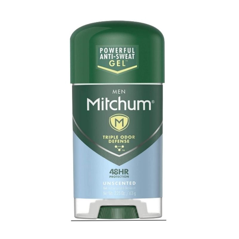 🇺🇸Mitchum Men's Antiperspirant & Deodorant Gel Unscented