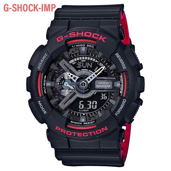 นาฬิกา G-shock รุ่น GA-110HR-1ADR แดงดำ ประกันcmg 1 ปี