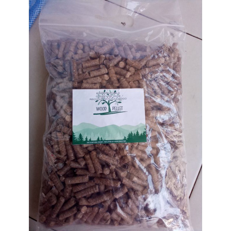 WOOD PELLET ทรายแมว 2กก