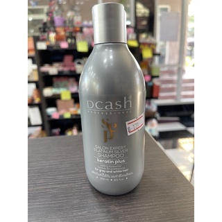 Dcash  platinum silver shampoo keratin plus 250 ml.