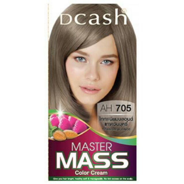 2ส Dcash Master Mass Color Cream ส เทาคว นบ หร Ah705titanium