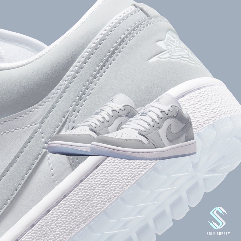 Nike Jordan 1 Low “Wolf Grey Aluminum”