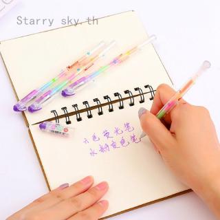 ปากกาเน้นข้อความ starry sky 6 in 1