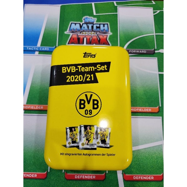 Topps 2021 BVB Team Set การ์ดทีม Dortmund ใบใหญ่ 25 ใบ สวยงามมาก ...