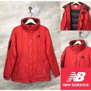 โค้ทกันหนาวขนเป็ด new balance มือ2 อุ่นมากใส่สบายสุดๆ สีแดงสวย