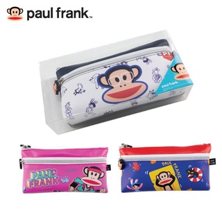 กระเป๋าดินสอ Paul Frank 2 ซิป (ด้านหน้า-ด้านบน) ขนาด 11 x 20.5 ซม. มี 3 สีให้เลือก ลิขสิทธิ์แท้ !! จำนวน 1 ใบ