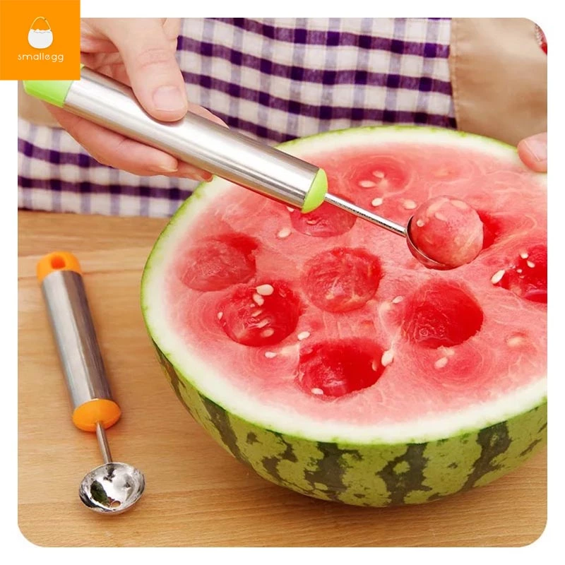 🍉🥭ช้อนขุดผลไม้ ที่ตักผลไม้ แกะสลักผลไม้ อุปกรณ์เบเกอรี่ ตักแตงโม แคนตาลู