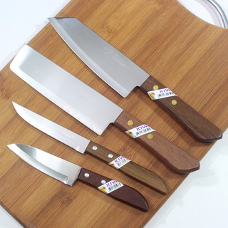 ของแท้!!! ชุดมีดทำครัว 4 ชิ้น set02 เอนกประสงค์ สแตนเลส ด้าม…
