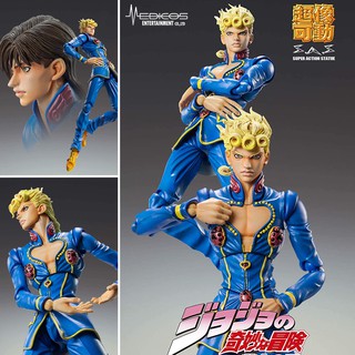 Figma งานแท้ Original ฟิกม่า Medicos JoJo`s Bizarre Adventure โจโจ้ ล่าข้ามศตวรรษ Giorno Giovanna Second โจรูโน่ โจบาน่า