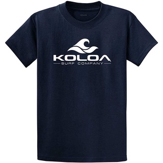 T-shirt  เสื้อยืด ผ้าฝ้าย พิมพ์ลายโลโก้คลื่น Koloa Surf Clic ขนาดใหญ่ และสูงS-5XL