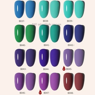 สีทาเล็บเจล Misscheering 7.5ml สีเจล UV/LED ต้องอบ ยาทาเล็บเจล ขวดบอกสี (2/2)