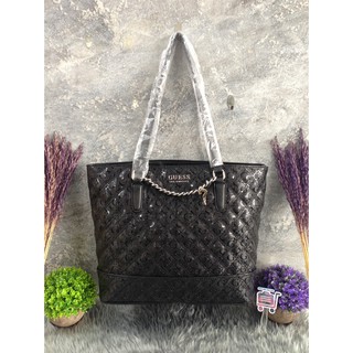 GUESS SINGNATURE SHOPPER BAG (SIZE L)