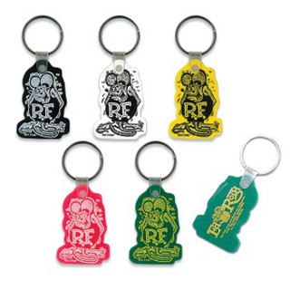 Rat Fink Soft Rubber Key Ring (พวงกุญแจ)