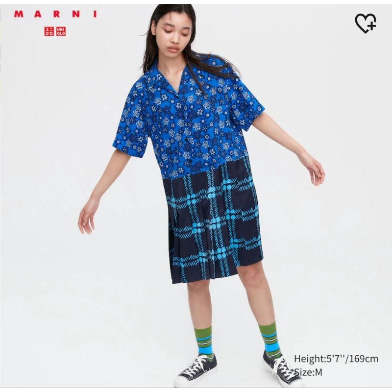 uniqlo x marni dress size S มือหนึ่ง