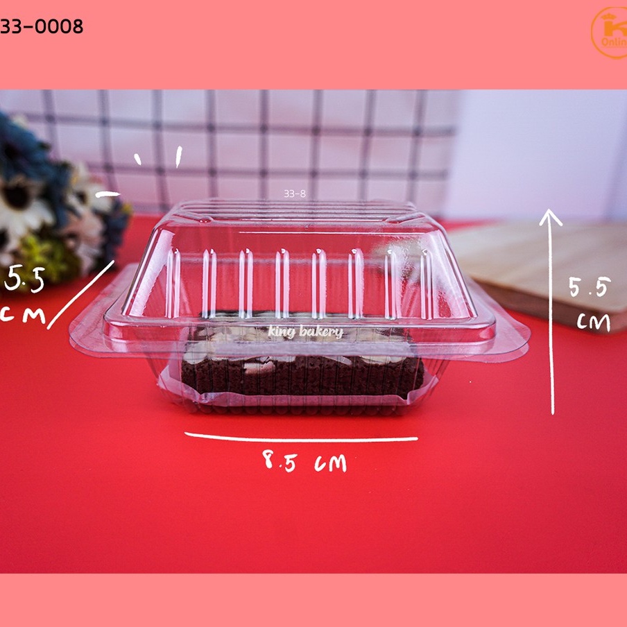 กล่องใส BP-04 จำนวน 100 ใบ