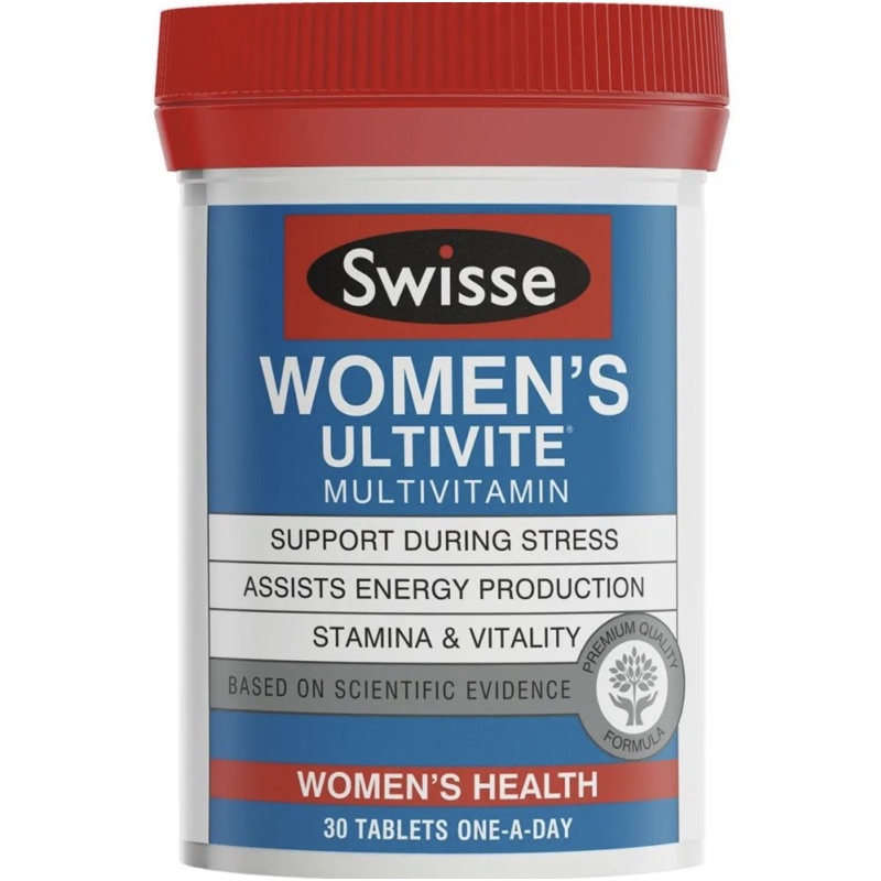 Swisse Women’s Ultivite Multivitamin 30 Tablets