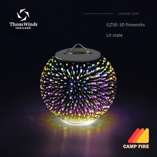 Thous Winds Goal Zero Lantern 3D โคมไฟ Camping กลางแจ้งแสง