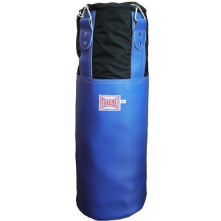 Thaismai กระสอบทราย กระสอบชกมวย กระสอบทรายแขวน PU &amp; Canvas Punching Bag , Heavy Bag , Sand bag (Empty Bag PU Blue/Black)