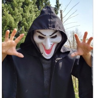 (arrived)หน้ากากแม่มด Mole - Scream หน้ากากฮาโลวีน นักฆ่าที่ซ่อนอยู่ - หน้ากากทีมผี