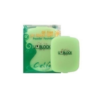 Celina [รีฟิว] UV Block Oil Free Powder Foundation : เซลิน่า แป้งพัฟ x 1 ชิ้น @alyst