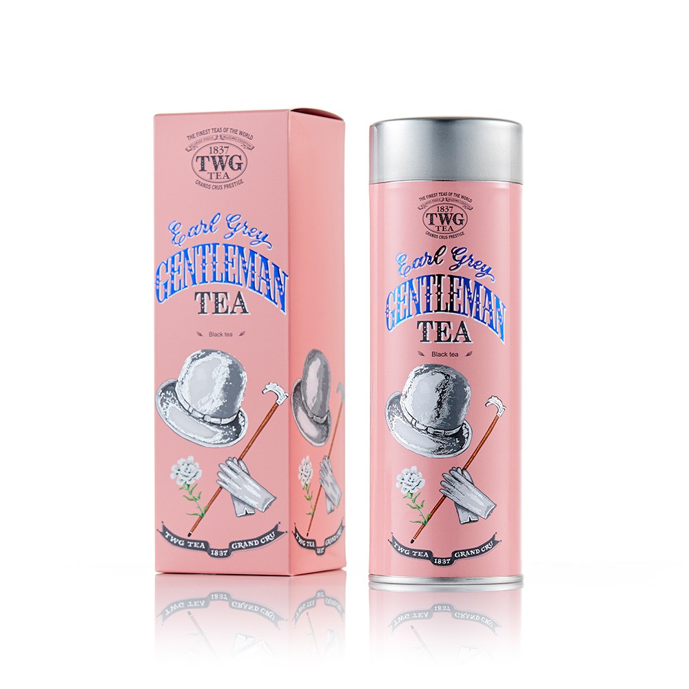 TWG Tea | Earl Grey Gentlemen | Haute Couture Tea Tin Gift 100g / ชา ทีดับเบิ้ลยูจี เอิร์ลเกรย์เจนเทิ้ลแมน บรรจุ 100กรัม