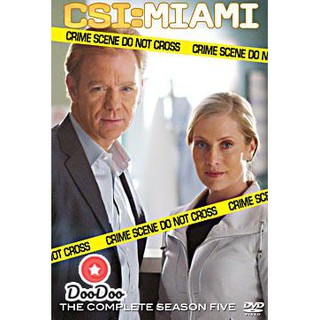 CSI Miami Season 5 ไขคดีปริศนาไมอามี่ ปี 5 [พากย์ไทย/อังกฤษ ซับไทย/อังกฤษ] DVD 6 แผ่น